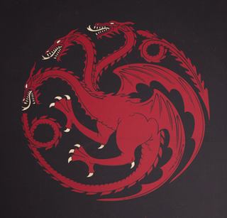 El escudo de los Targaryen.